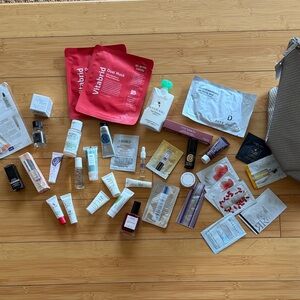 Space NK beauty bag with high end skincare brands!